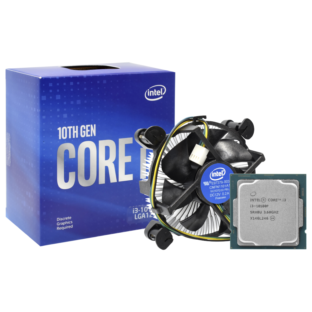 Intel Core i3-10100 3.6Ghz 6MB